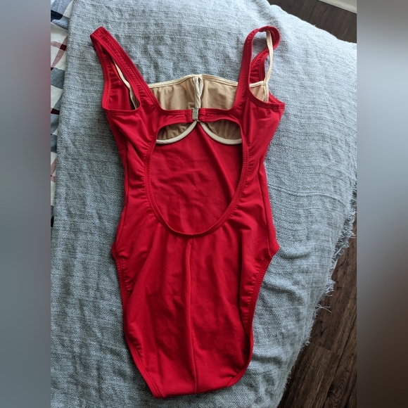 Ralph Lauren Swim One Piece Red - Picture 3 of 5
